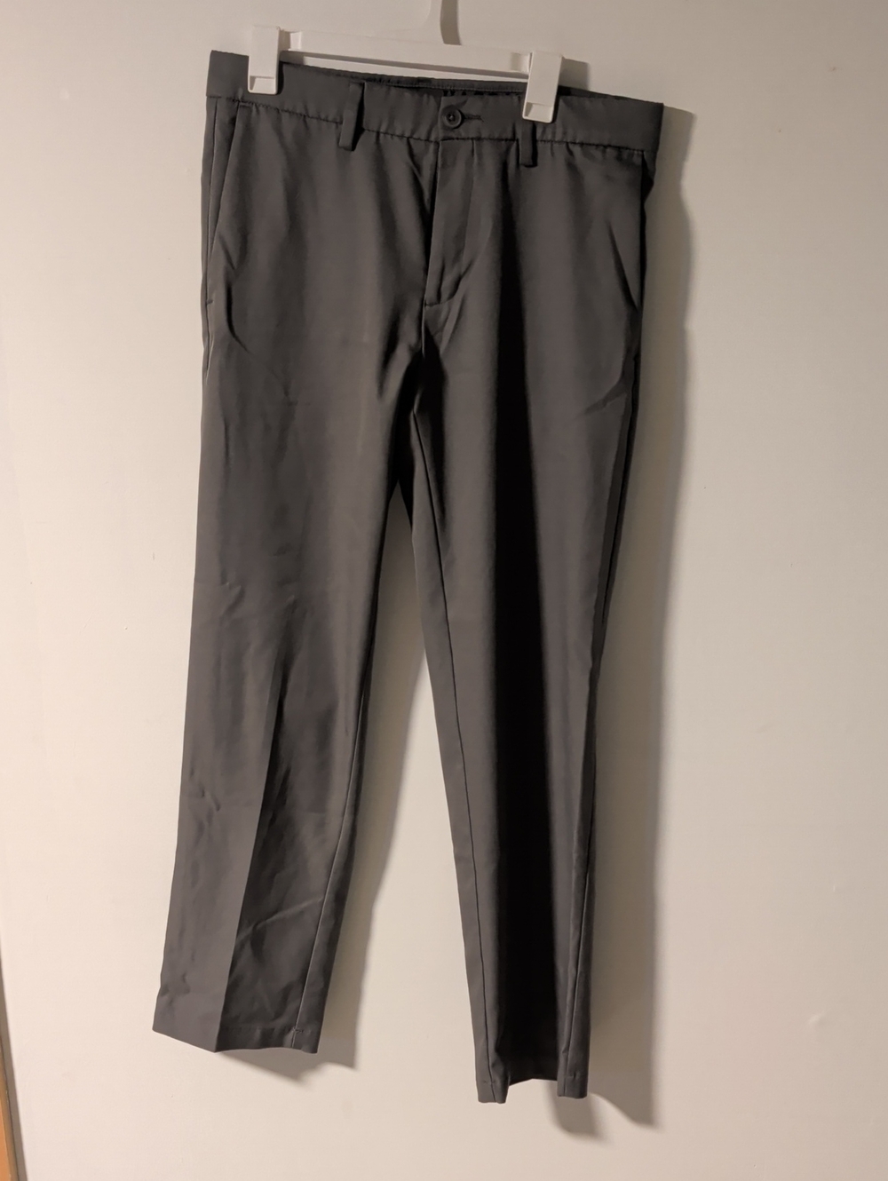 Haggar Men's Straight Leg Golf Pants - Charcoal Gray 34X32